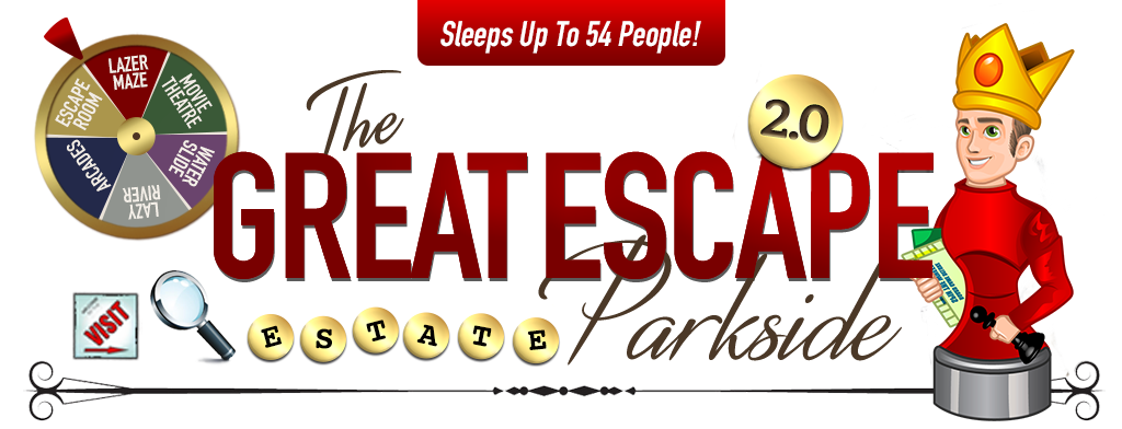 Great Escape Parkside - Scrabble bedroom and bathroom