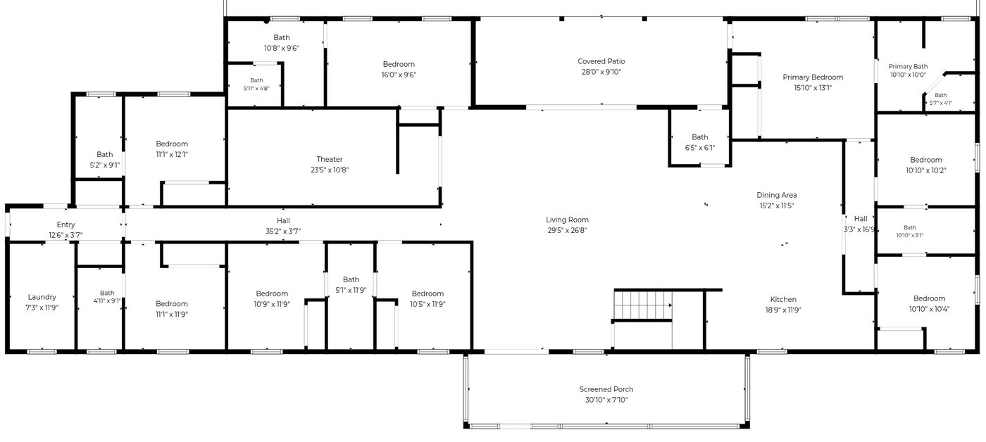 Great Escape Parkside first floor plan