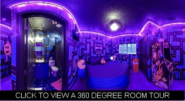 ms. pac-man 80's video games bedroom