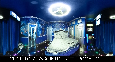 TV game show bedroom